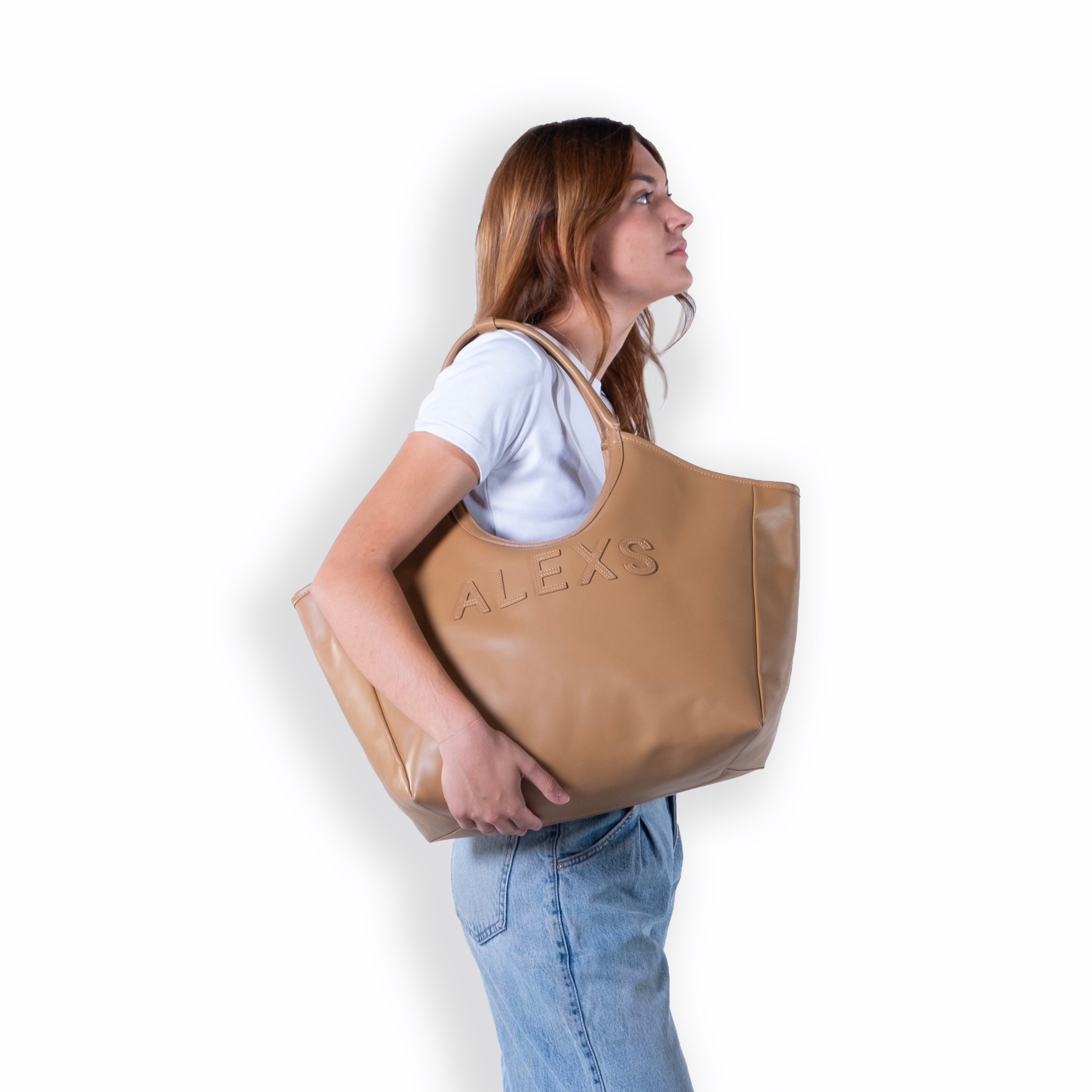 Bolso SHOPPER Piel cuero LIGERO