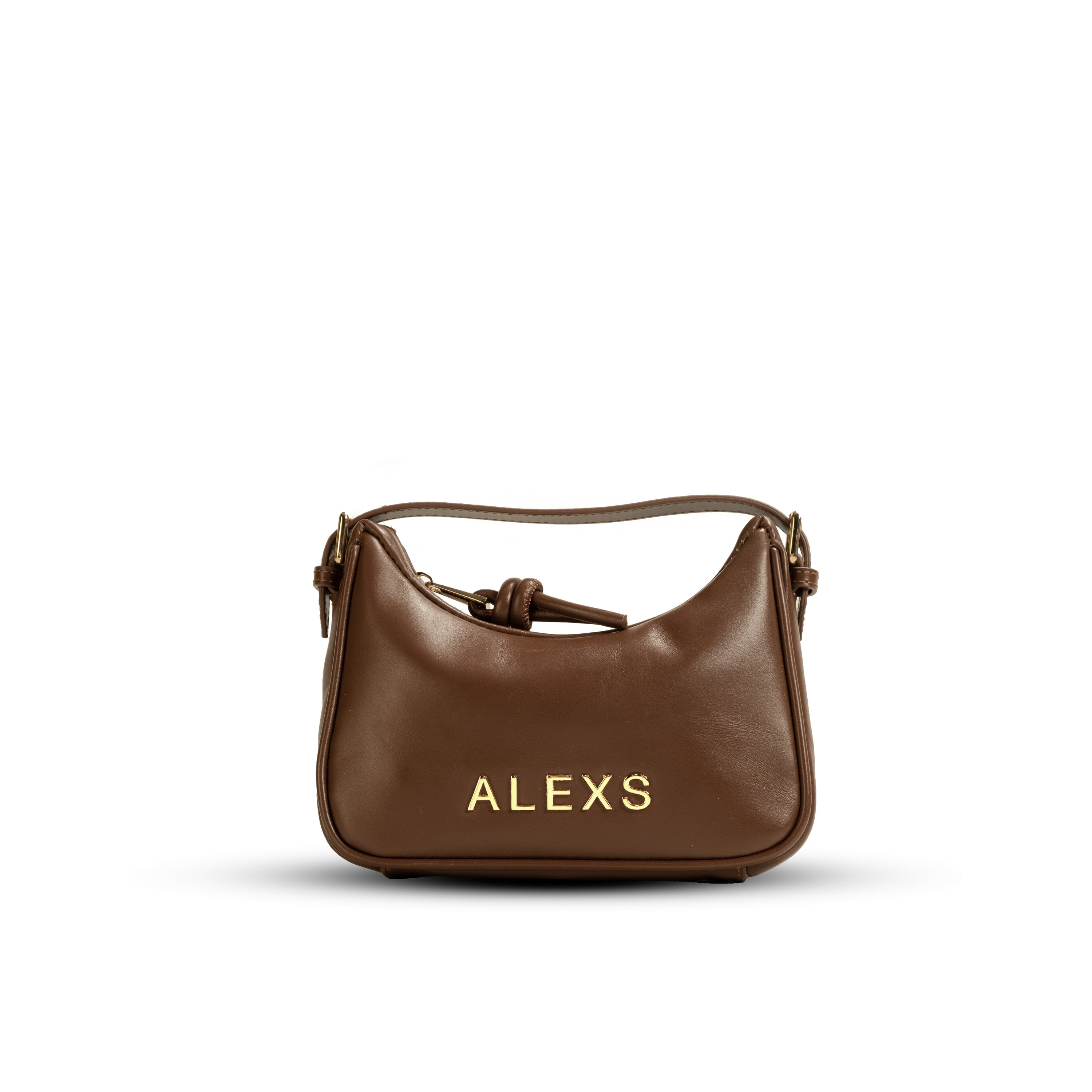 Bolso MINI Doble asa Piel chocolate