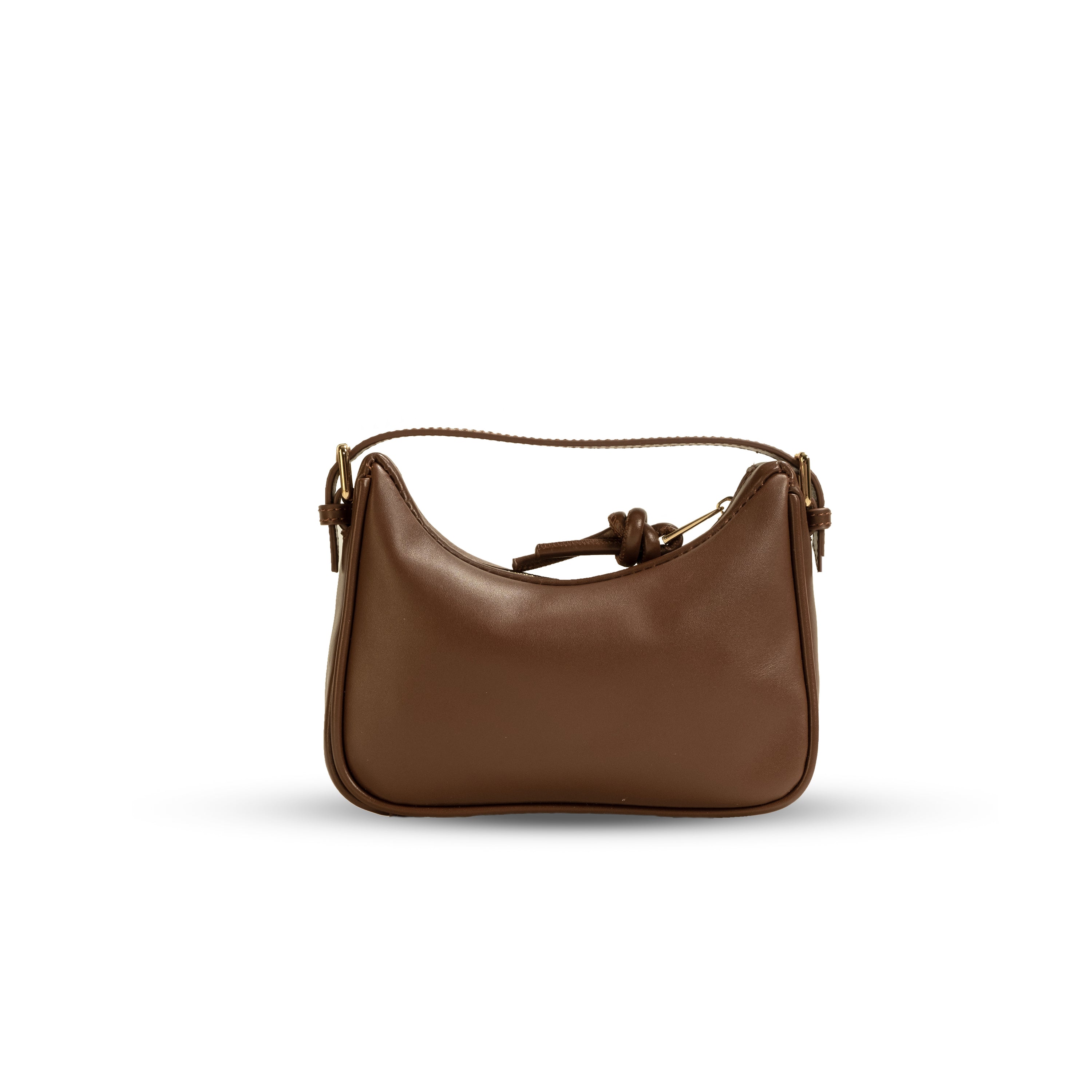 Bolso MINI Doble asa Piel chocolate