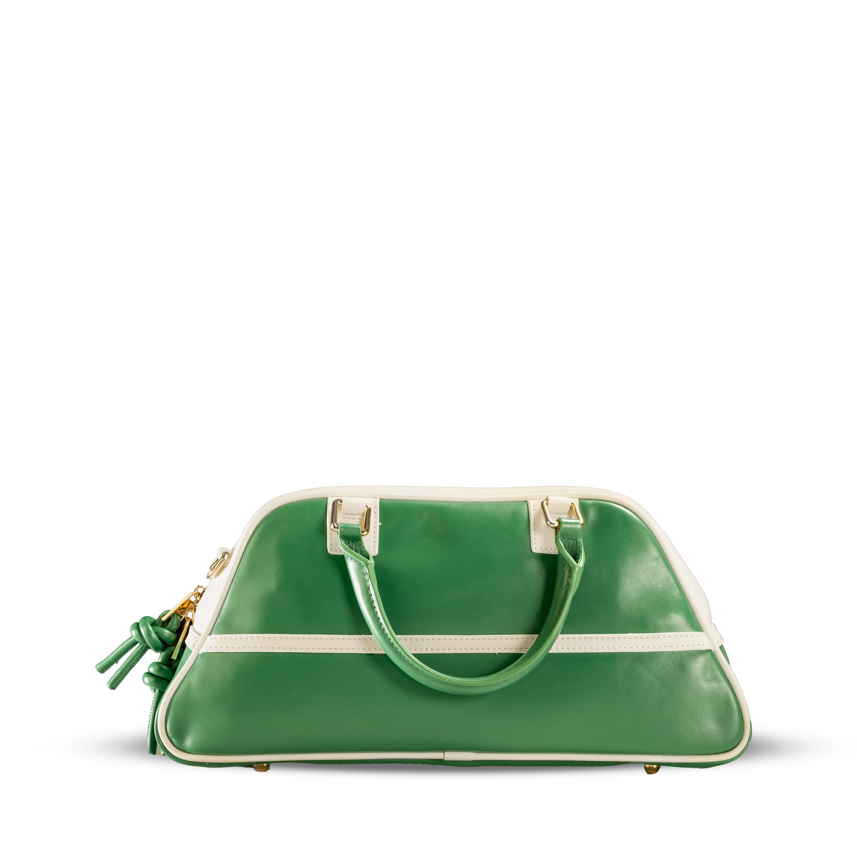 Bolso DEPORTIVO Piel Verde / Blanco