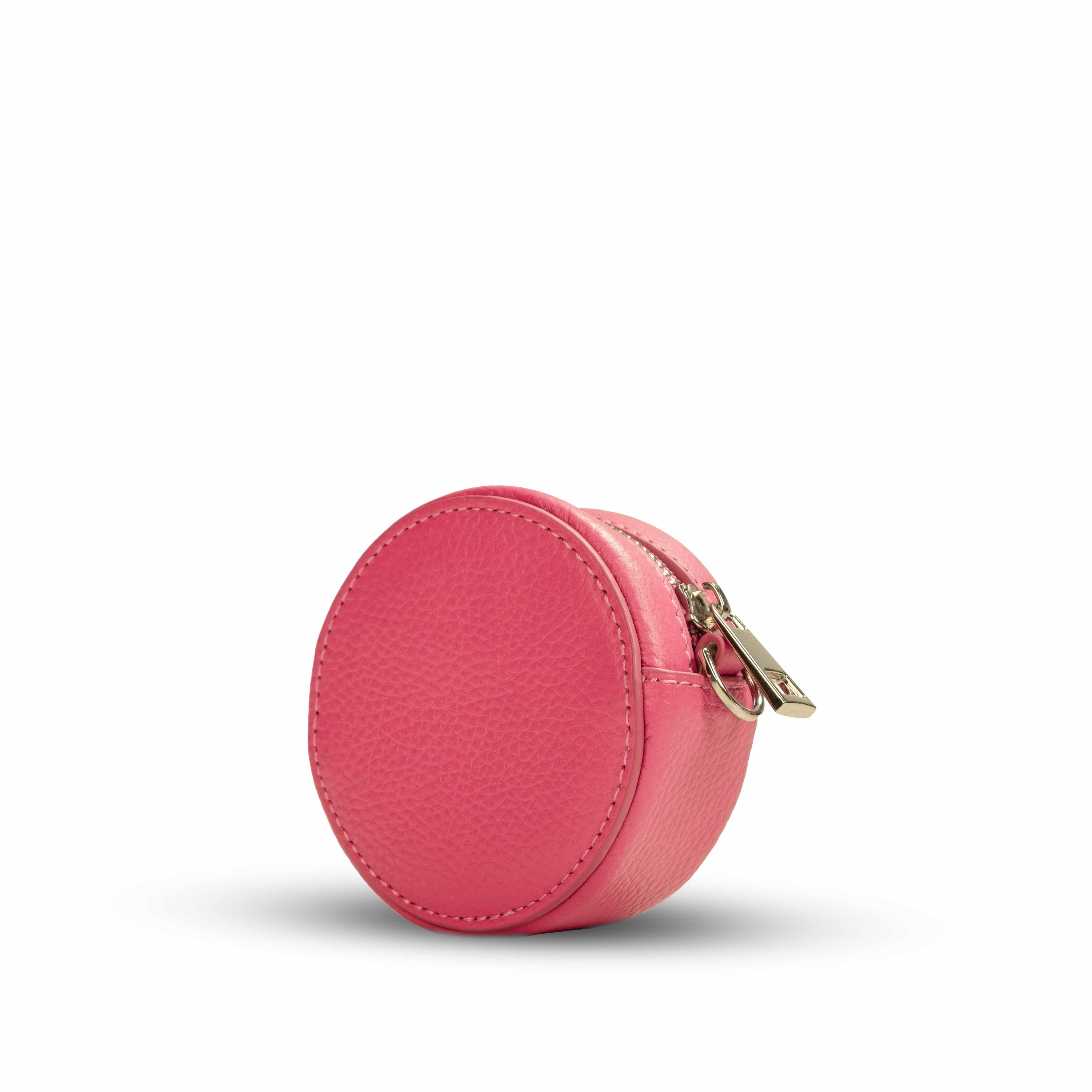 Bolso MINIPOUCH Piel fucsia con cadena